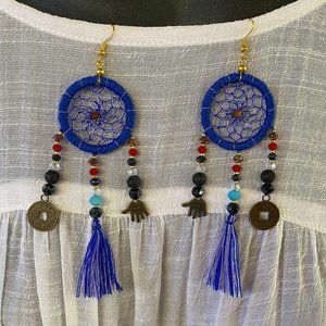 Dream Catcher Style Earrings